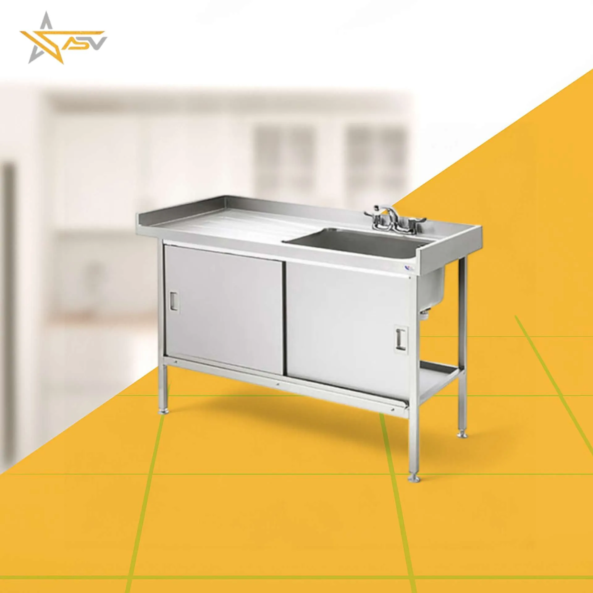 Sink with table &amp; storage