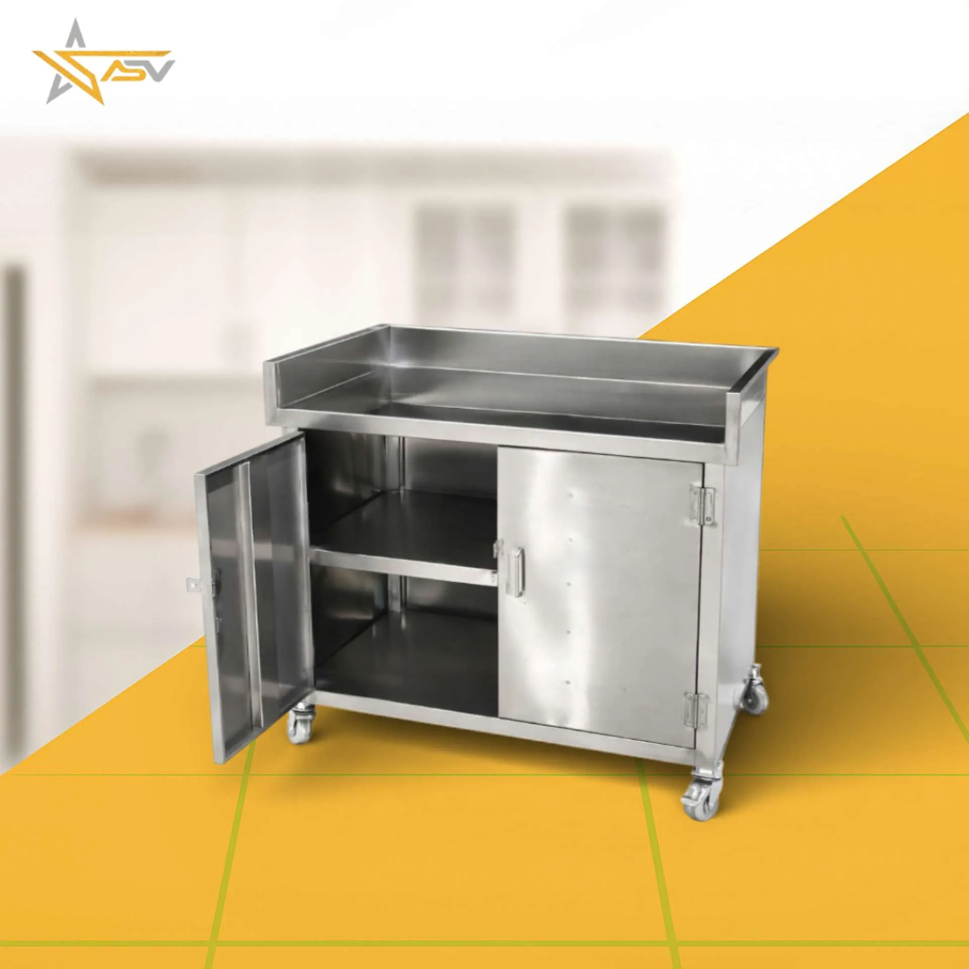 Work Table with Storage